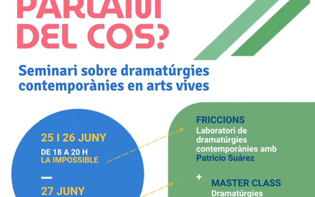 De què parlam quan parlam de cos? Un espai de pensament i pràctica sobre les dramatúrgies contemporànies